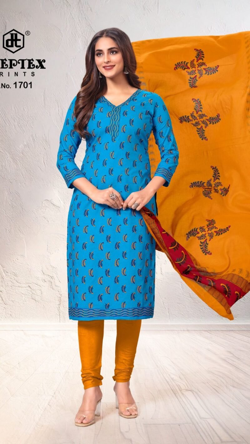 Deeptex Tradition Vol 17 Dress Material