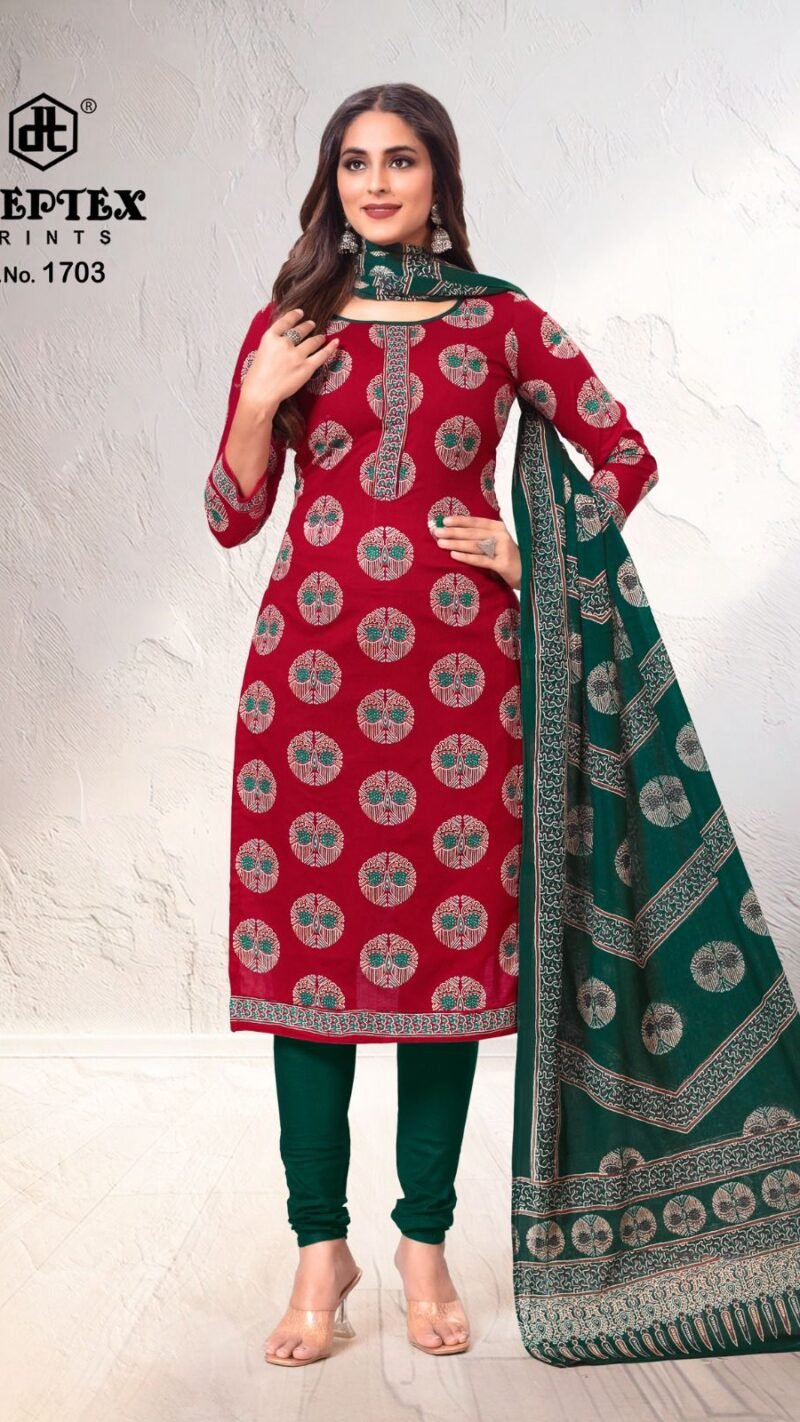 Deeptex Tradition Vol 17 Dress Material