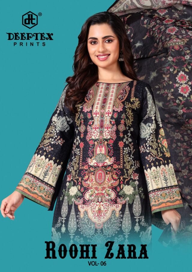 Deeptex Roohi Zara Vol-06 – Dress Material (10)