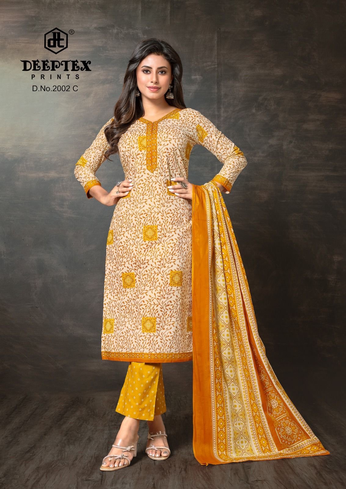 green emerald velvet dress Blue & Orange Pure Cotton Dress Material With Digital Prints & Elegant