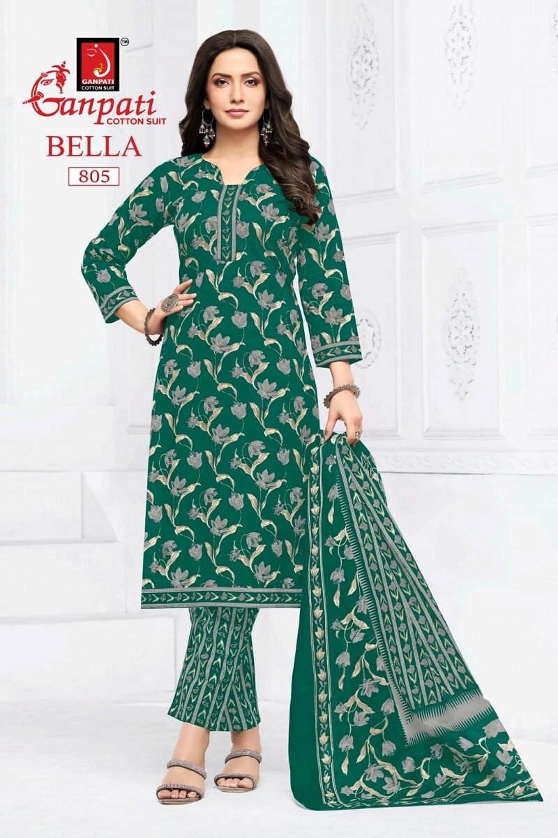 Ganapti Bella Pant Vol-8 - Dress Material (1)