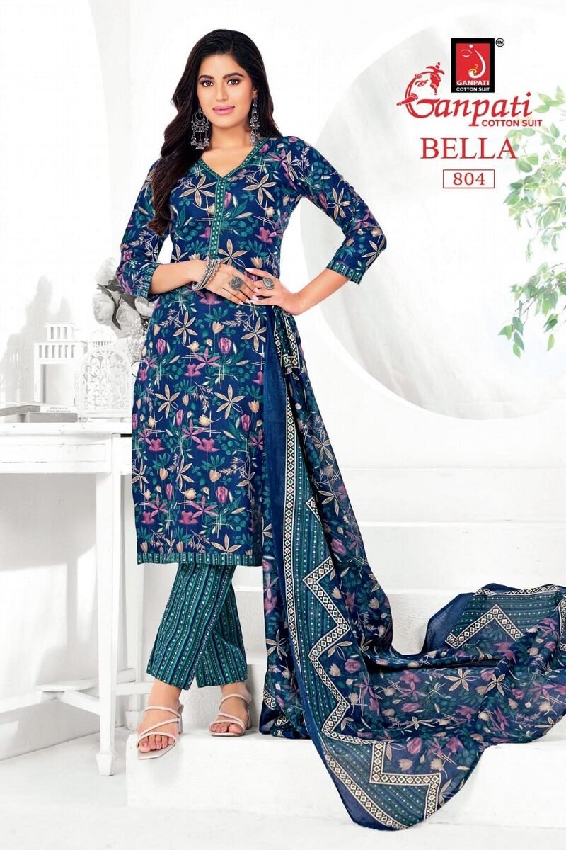 Ganapti Bella Pant Vol-8 - Dress Material (11)