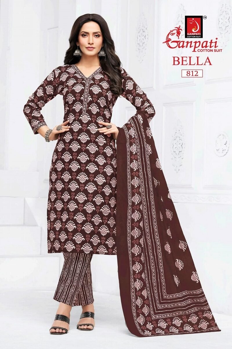 Ganapti Bella Pant Vol-8 - Dress Material (13)