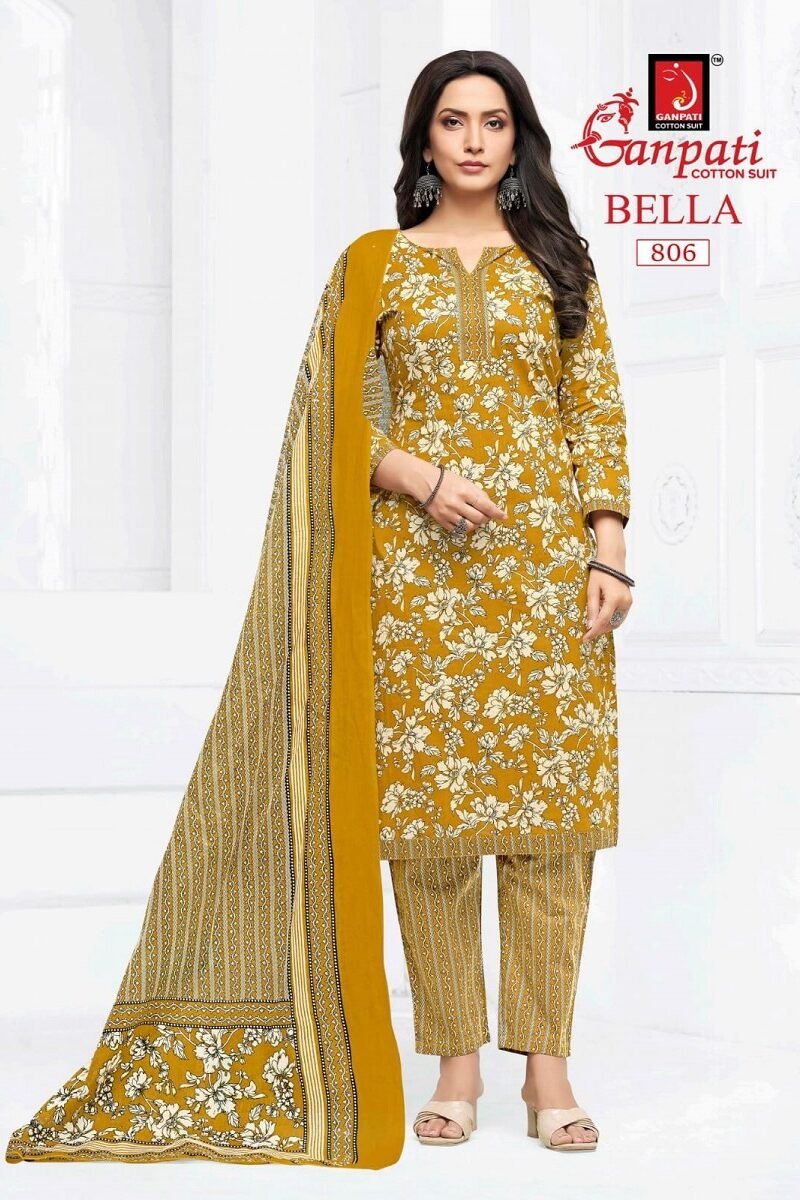 Ganapti Bella Pant Vol-8 - Dress Material (16)