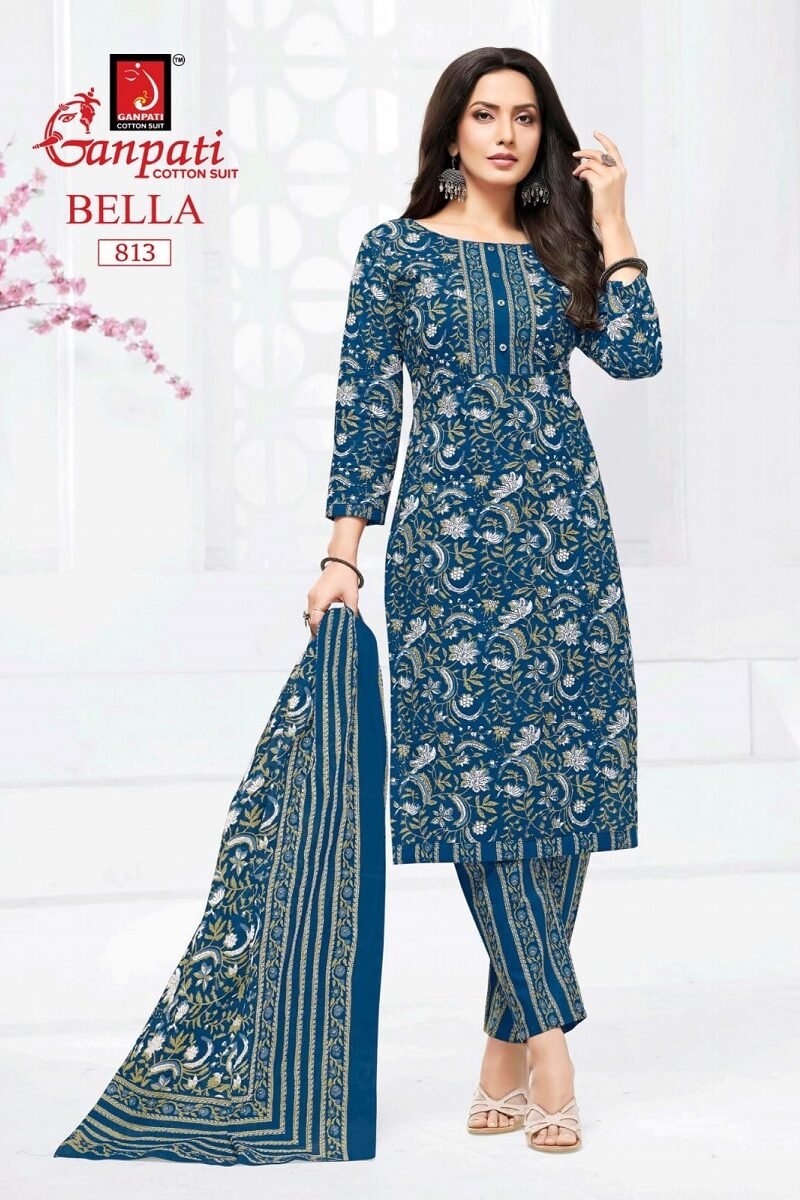 Ganapti Bella Pant Vol-8 - Dress Material (2)