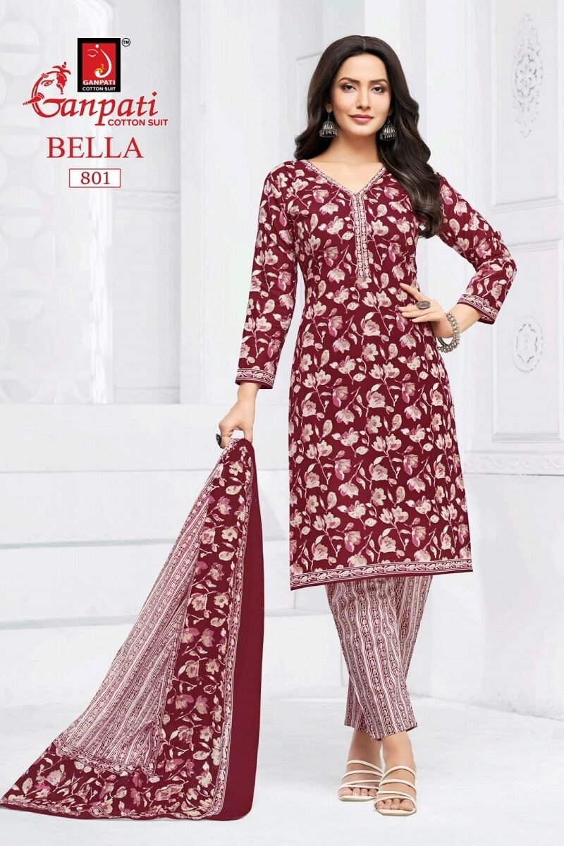 Ganapti Bella Pant Vol-8 - Dress Material (3)