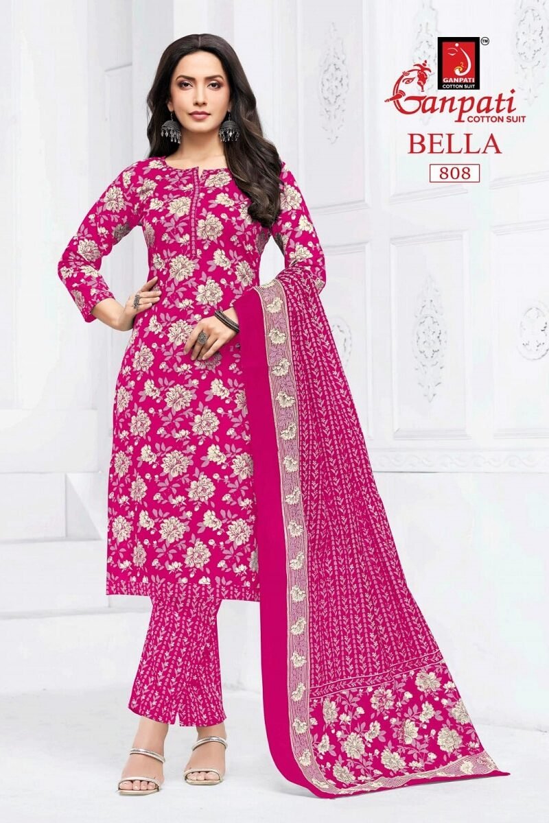 Ganapti Bella Pant Vol-8 - Dress Material (4)