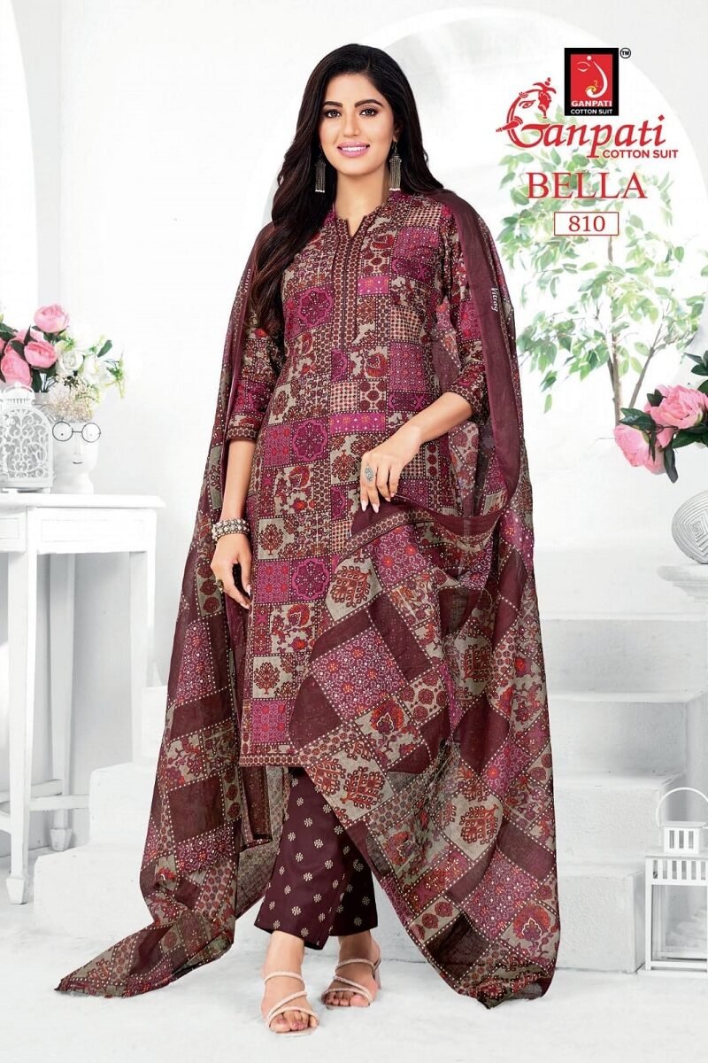 Ganapti Bella Pant Vol-8 - Dress Material (6)