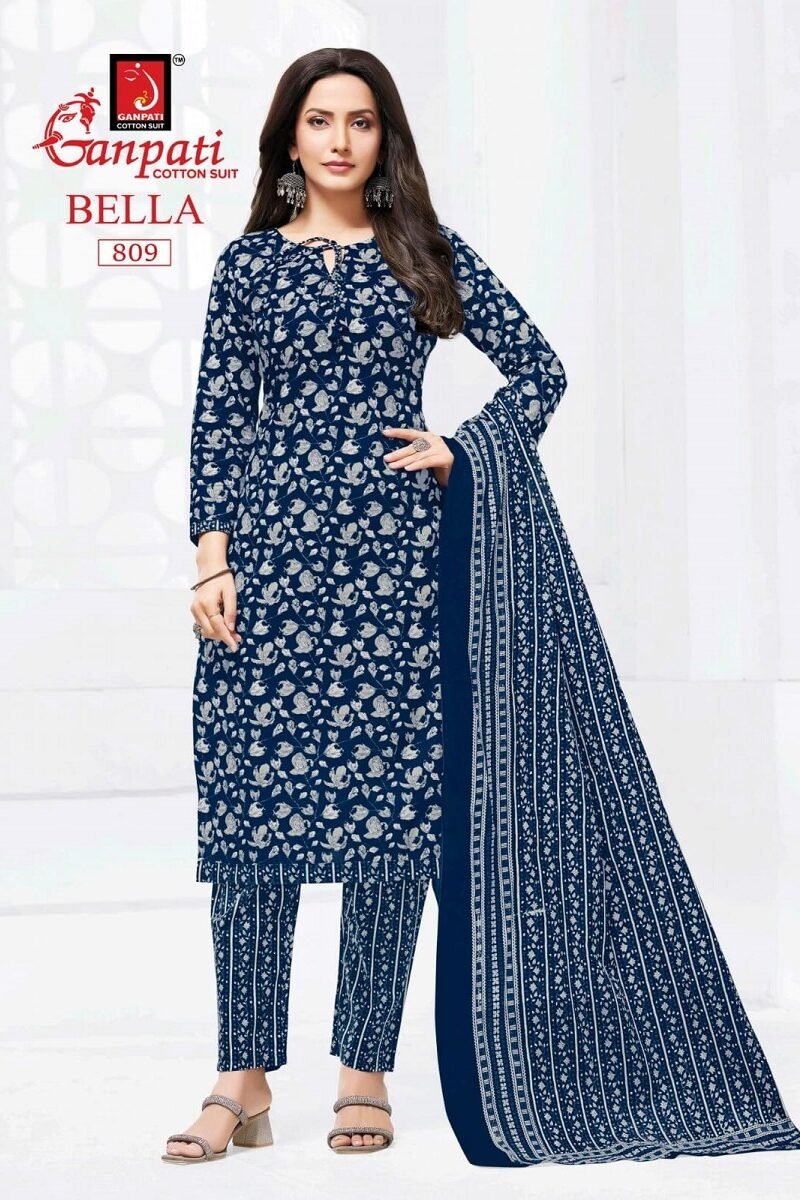 Ganapti Bella Pant Vol-8 - Dress Material (8)