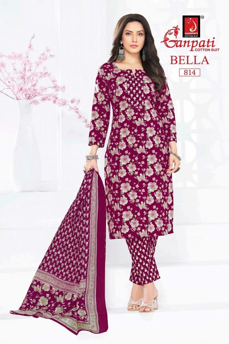 Ganapti Bella Pant Vol-8 - Dress Material (9)