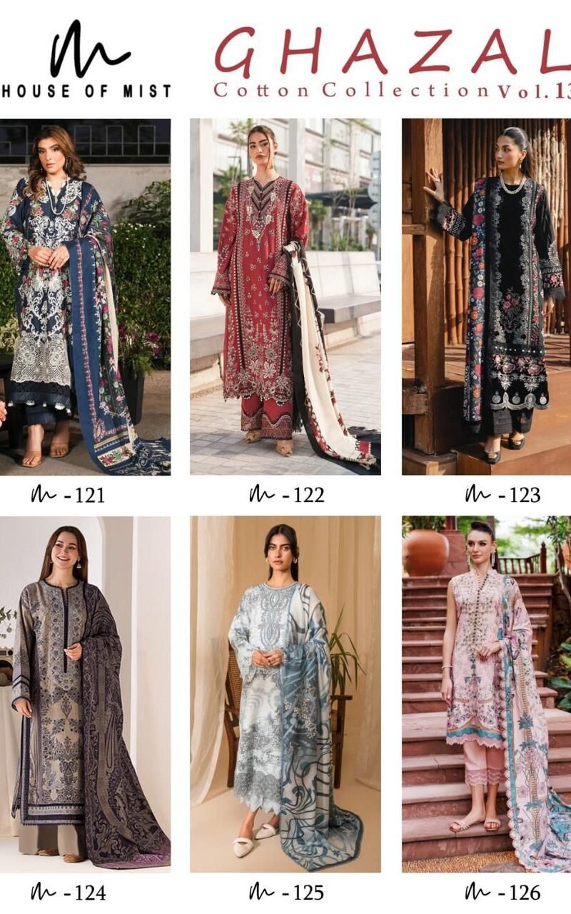 Ghazal Cotton Collection 13 by House of Mist - Wholesale (8)
