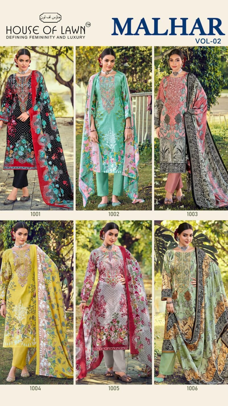 House of Lawn Malhar Vol-2 Pakistani Suit UK (10)