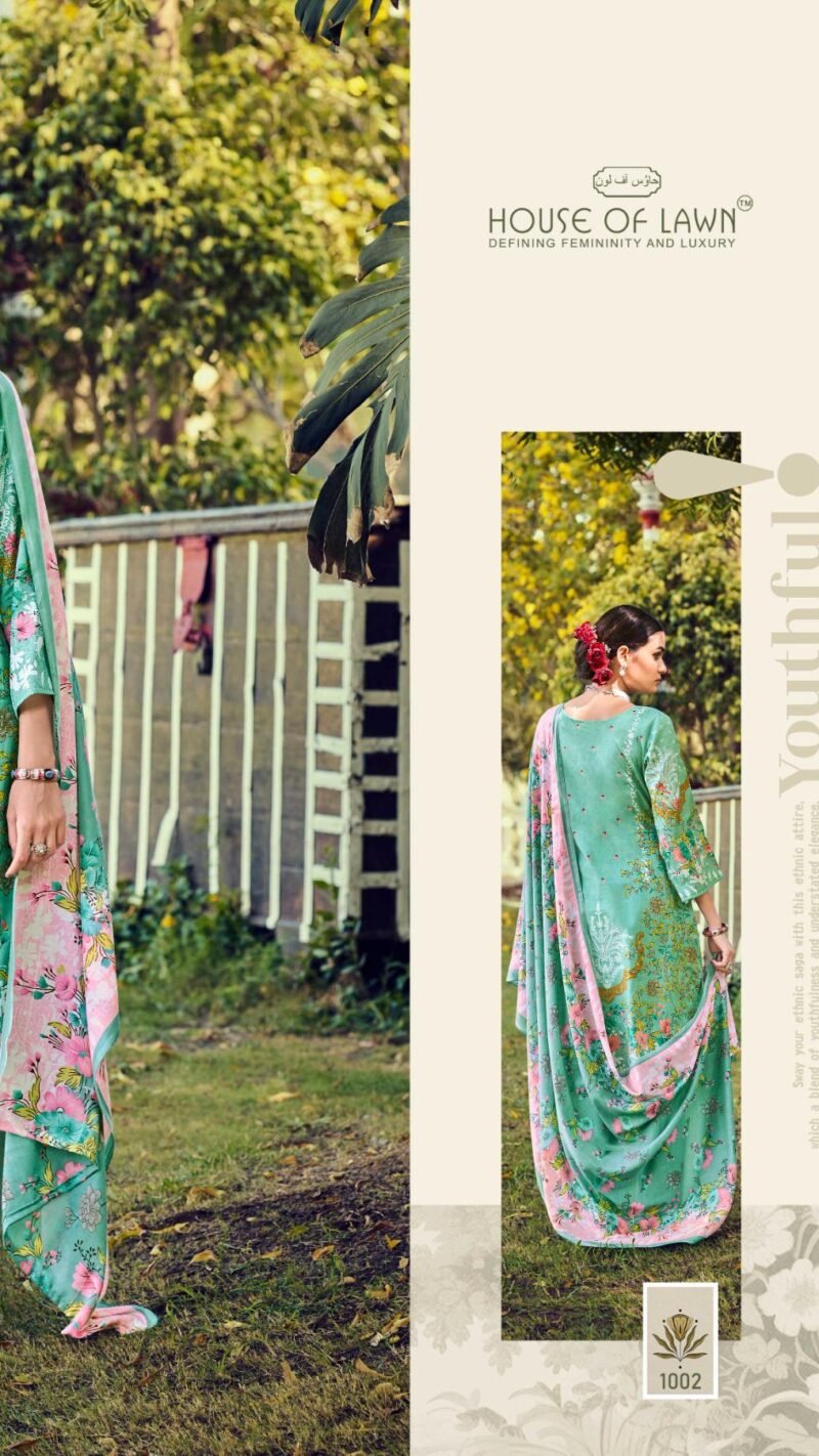 House of Lawn Malhar Vol-2 Pakistani Suit UK (4)