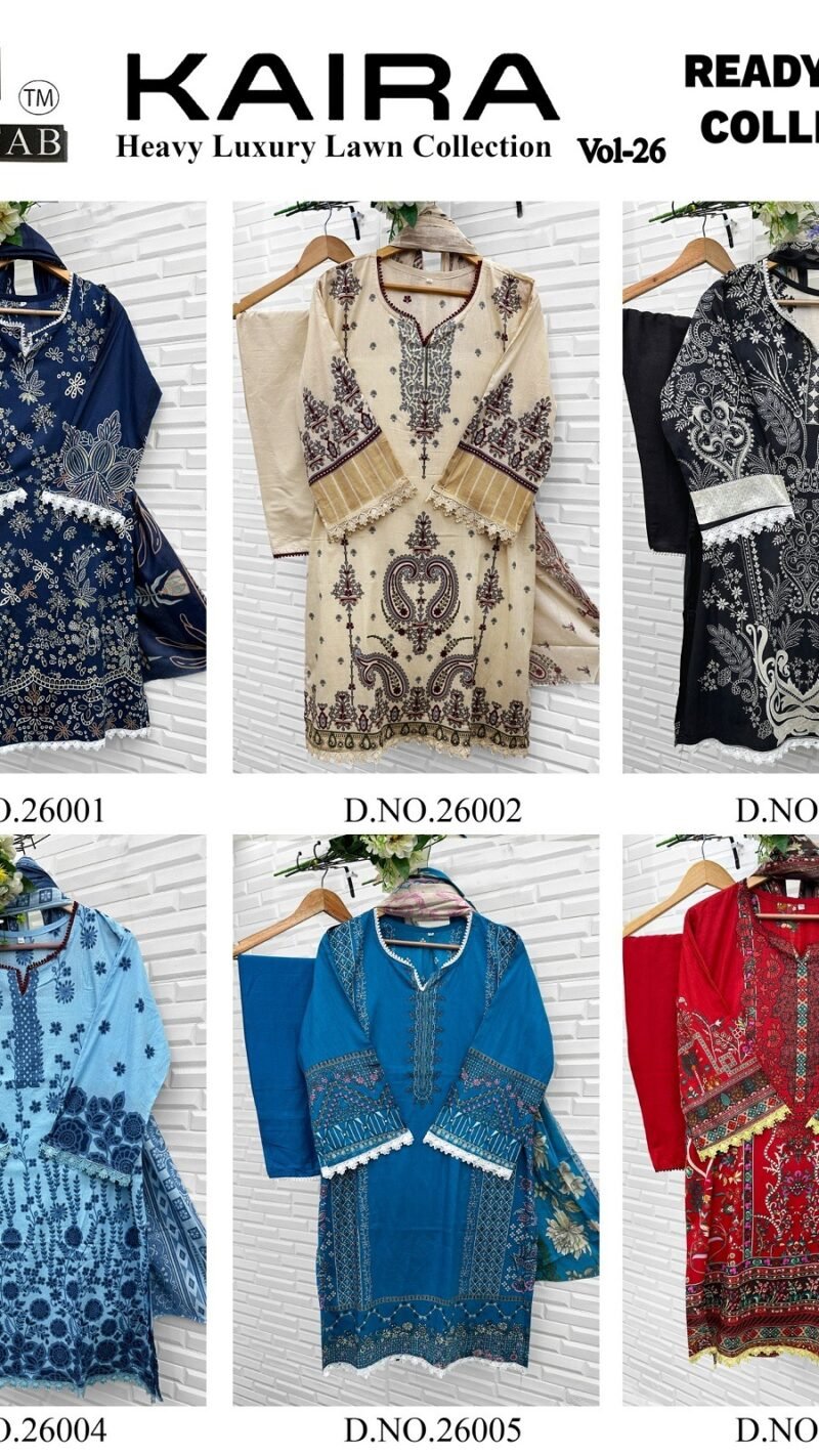 Keval Kaira Vol-26 Readymade Karachi Kurti - Wholesale (14)