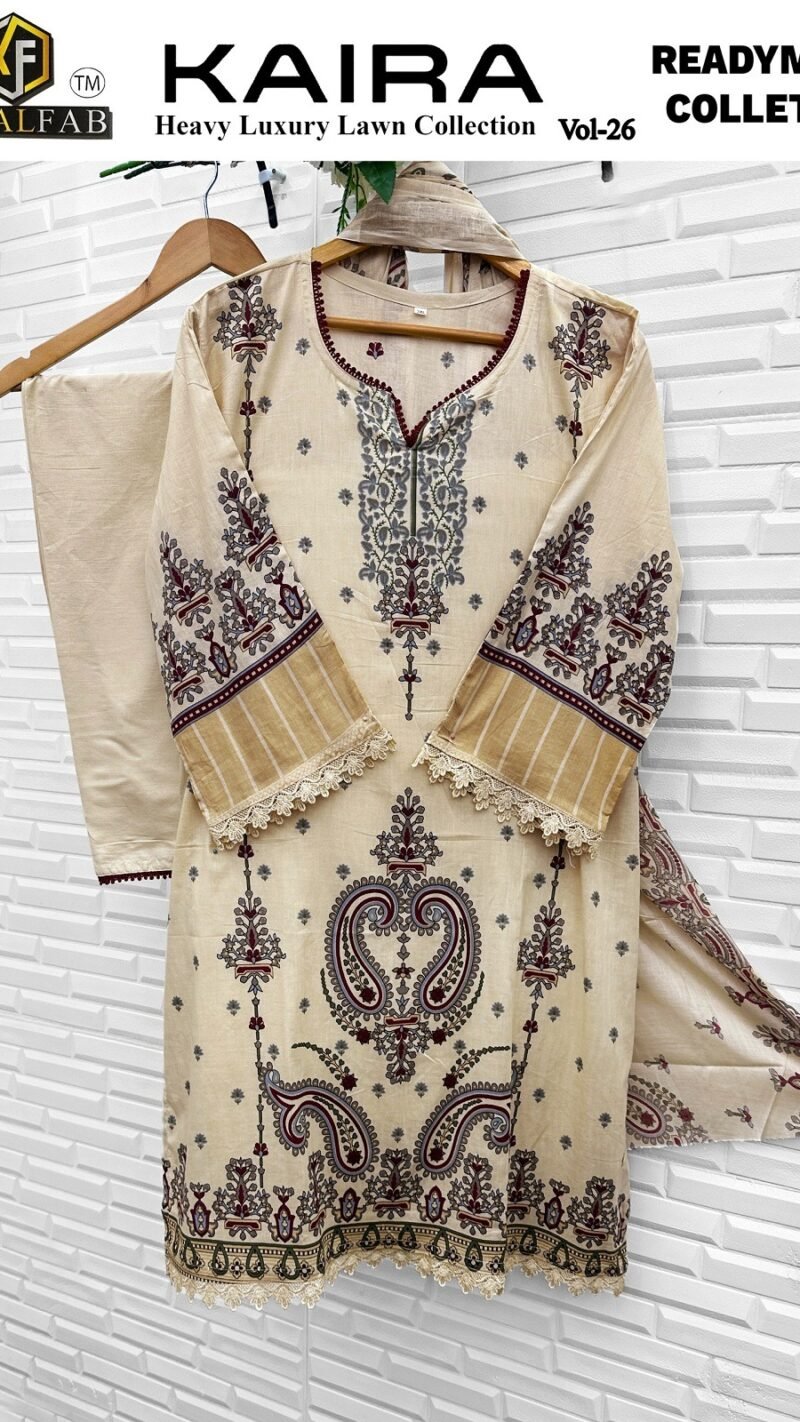 Keval Kaira Vol-26 Readymade Karachi Kurti - Wholesale (4)