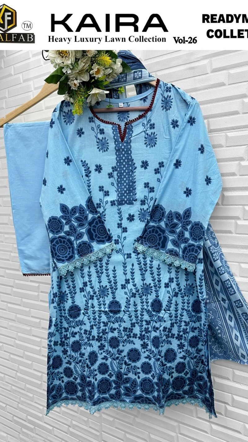 Keval Kaira Vol-26 Readymade Karachi Kurti - Wholesale (8)
