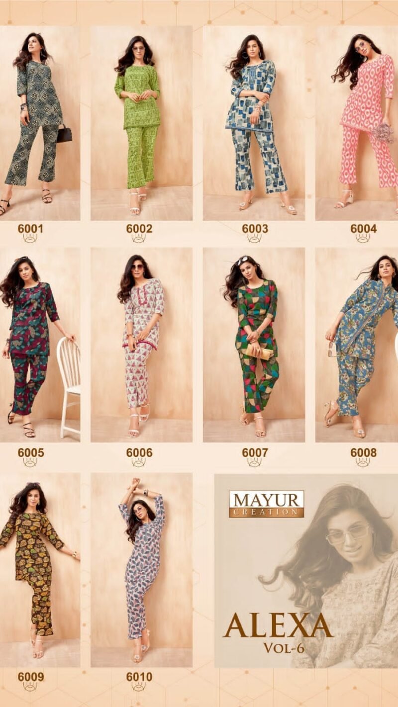 MAYUR CREATION ALEXA VOL-06 CORD-SET (2)