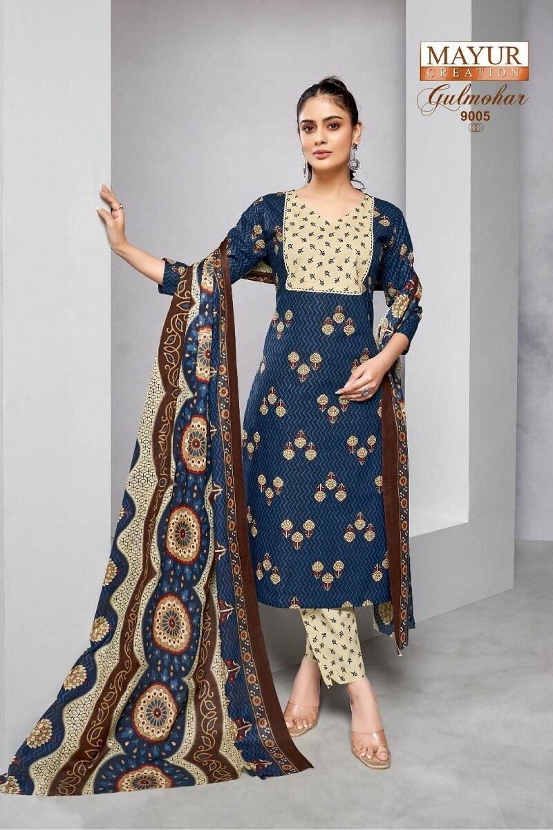 MAYUR GULMOHAR VOL-9 Dress Material Ethnic Suits (1)
