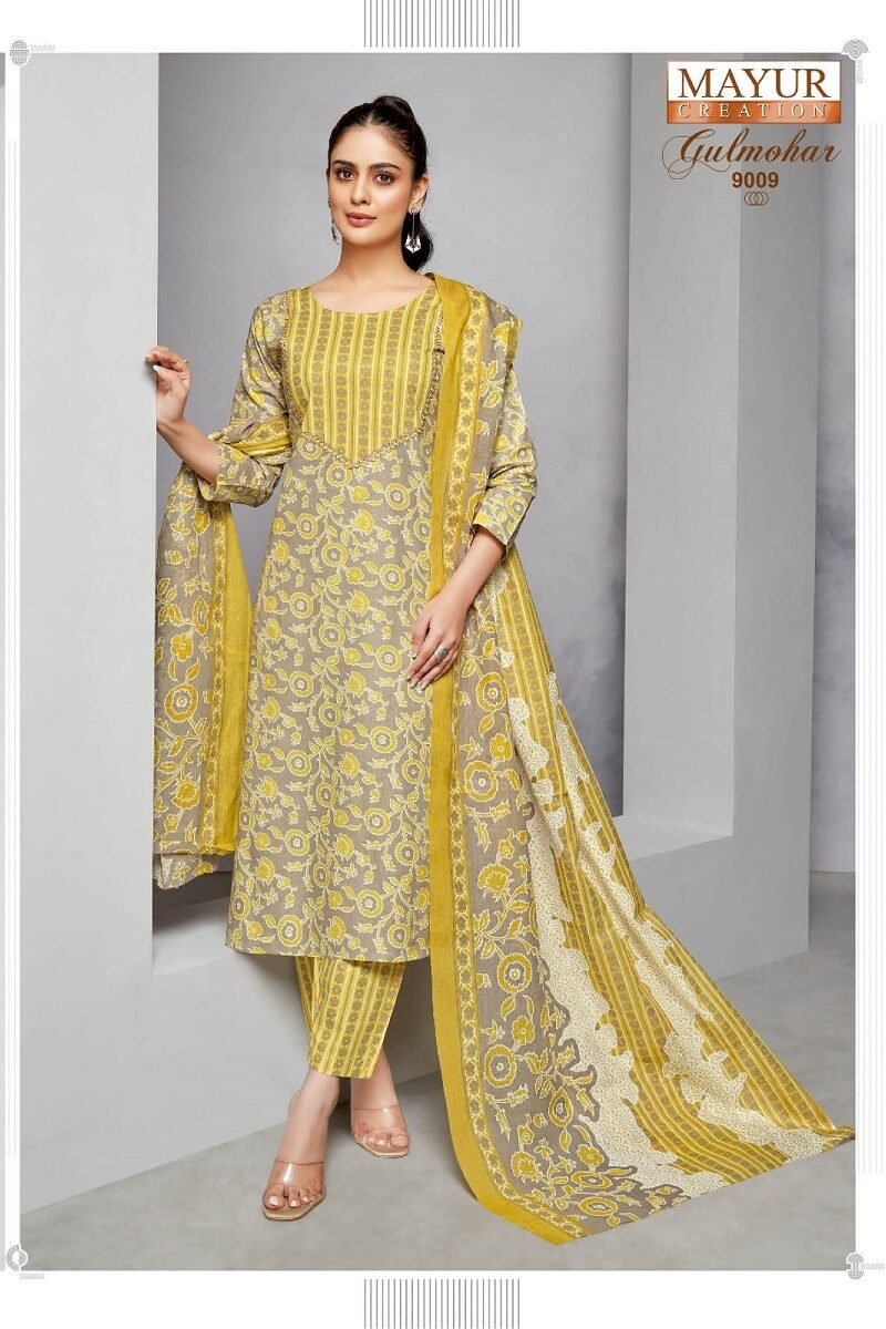 MAYUR GULMOHAR VOL-9 Dress Material Ethnic Suits (14)