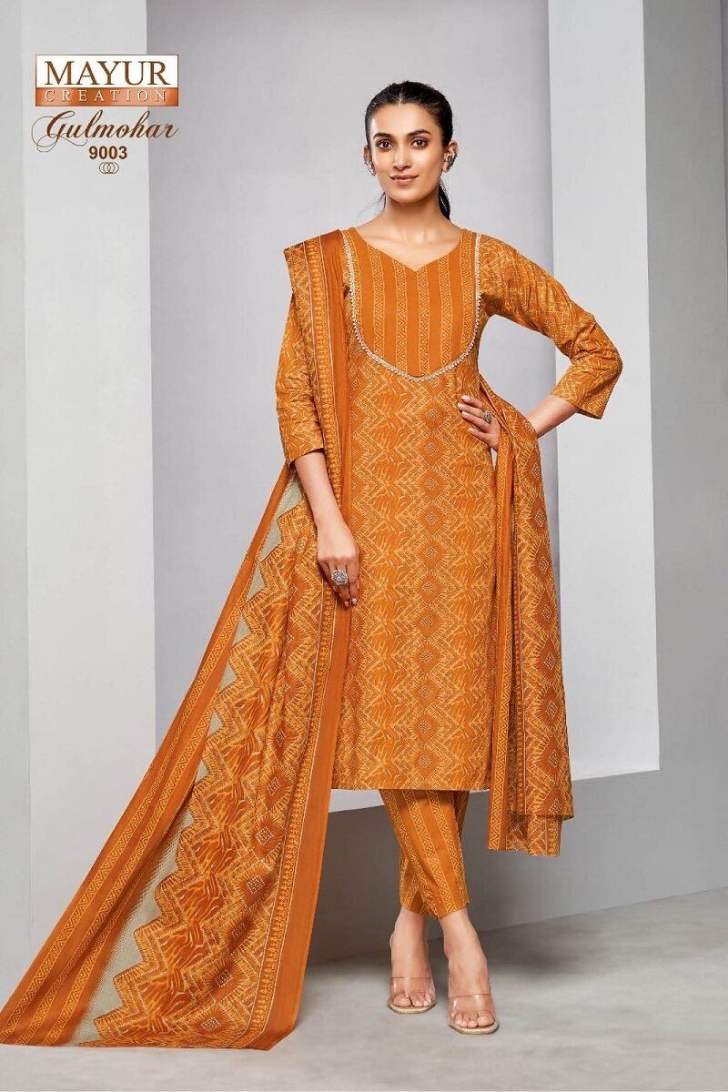 MAYUR GULMOHAR VOL-9 Dress Material Ethnic Suits (5)