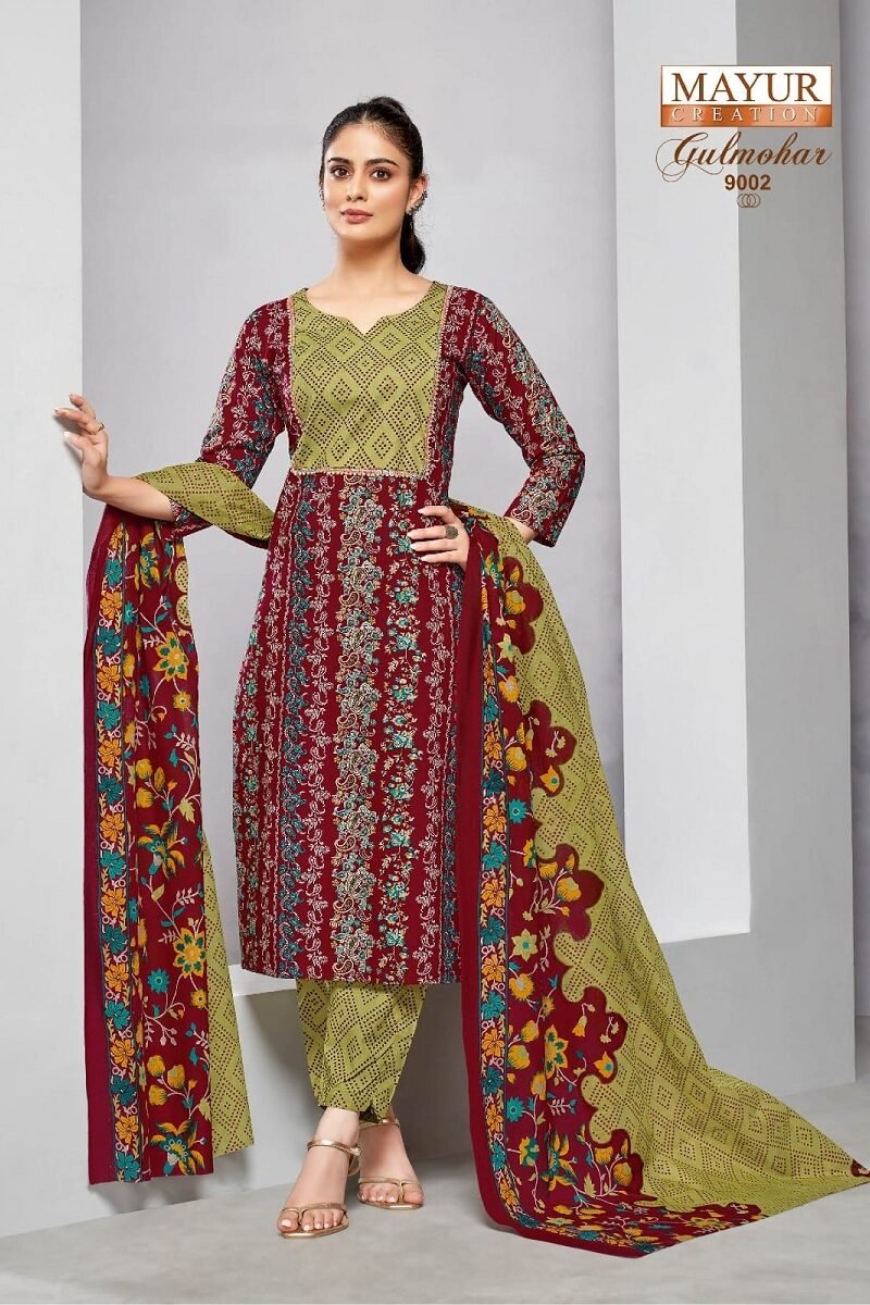 MAYUR GULMOHAR VOL-9 Dress Material Ethnic Suits (7)