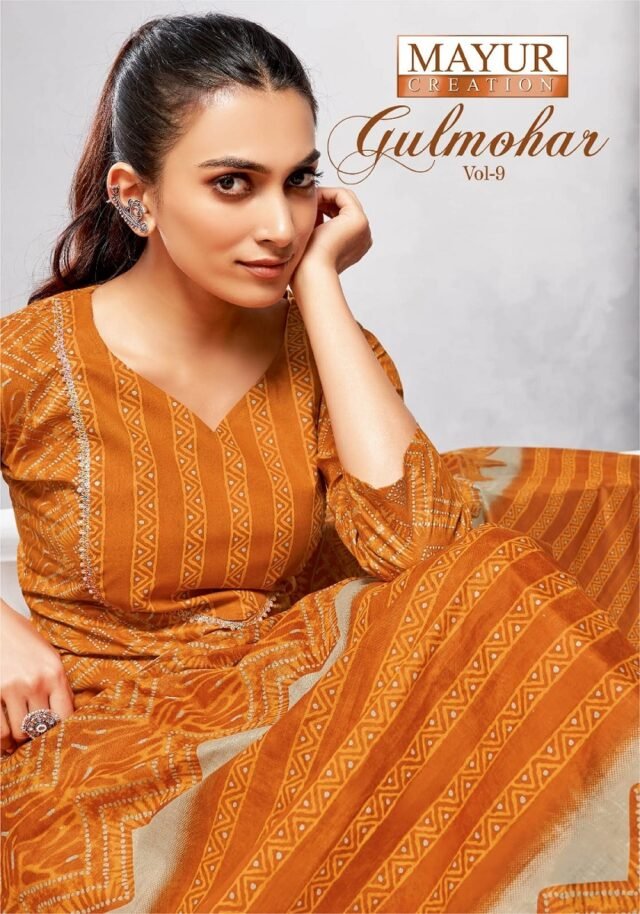MAYUR GULMOHAR VOL-9 Dress Material Ethnic Suits (9)