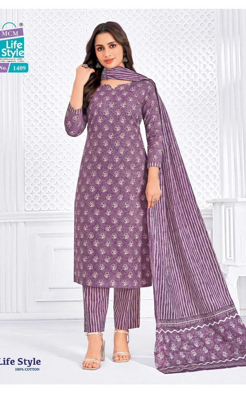 MCM Lifestyle Vol-14 Kurti Pant Dupatta - Wholesale (21)