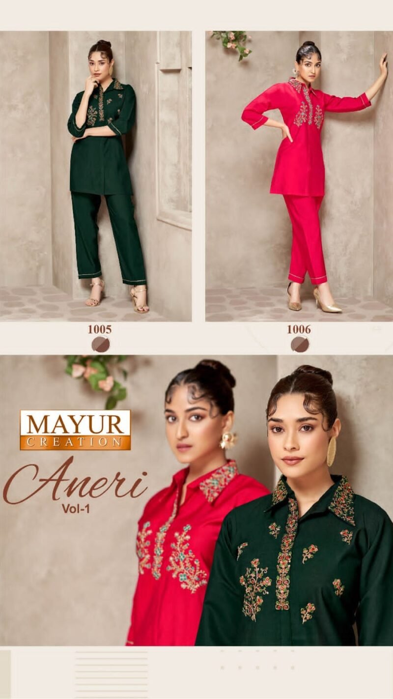 Mayur Aneri Vol-1 Chic Cord Set Collection (12)