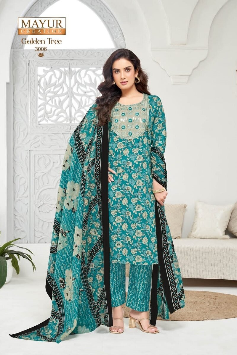 Mayur Golden Tree Vol-3 Elegant Dress Material (10)