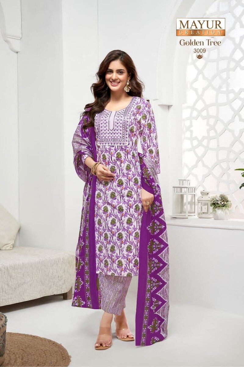 Mayur Golden Tree Vol-3 Elegant Dress Material (11)
