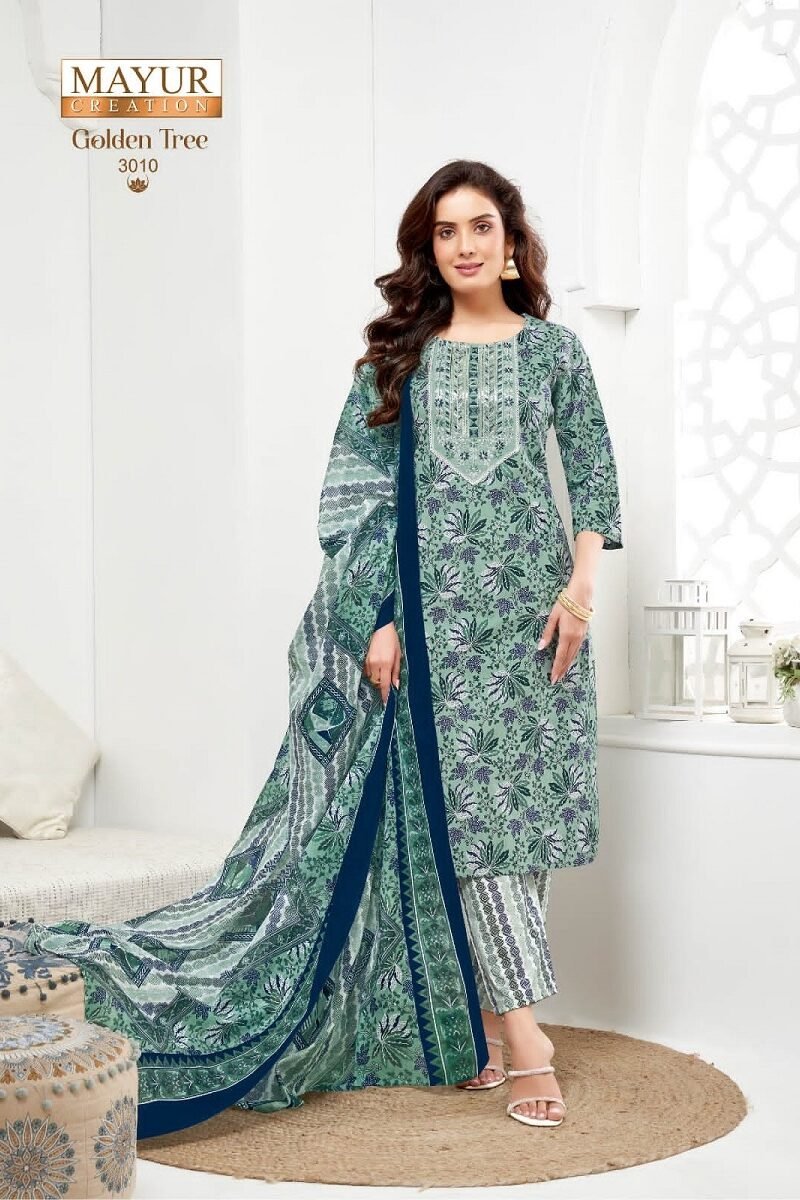 Mayur Golden Tree Vol-3 Elegant Dress Material (14)