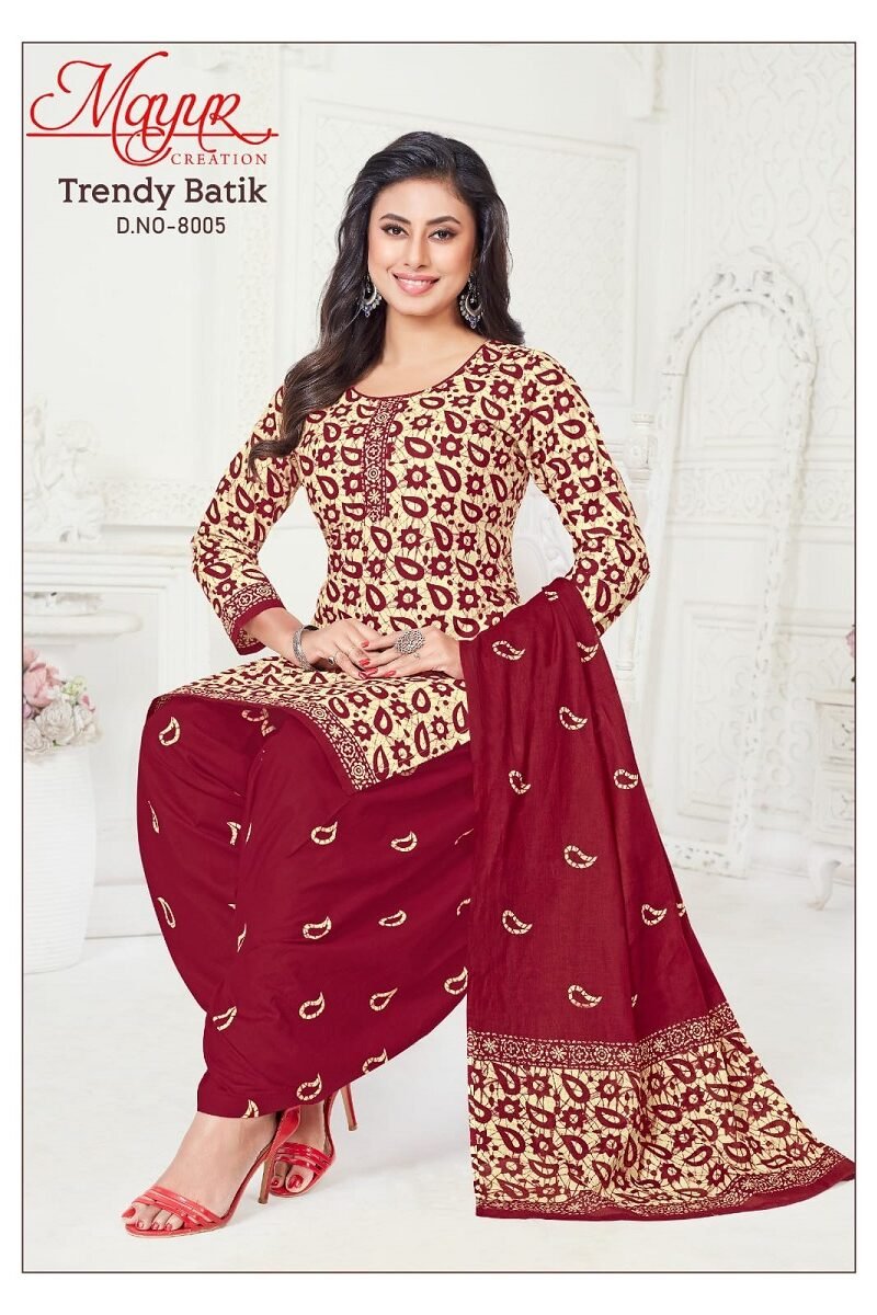 Mayur Trendy Batik Vol-8 - Dress Material Wholesale Collection (2)