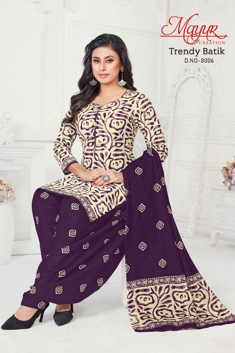 Mayur Trendy Batik Vol-8 - Dress Material Wholesale Collection (7)