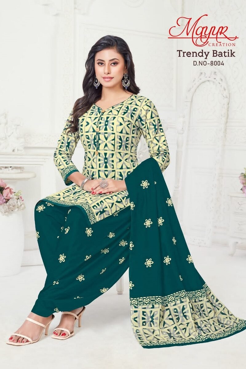 Mayur Trendy Batik Vol-8 - Dress Material Wholesale Collection (8)