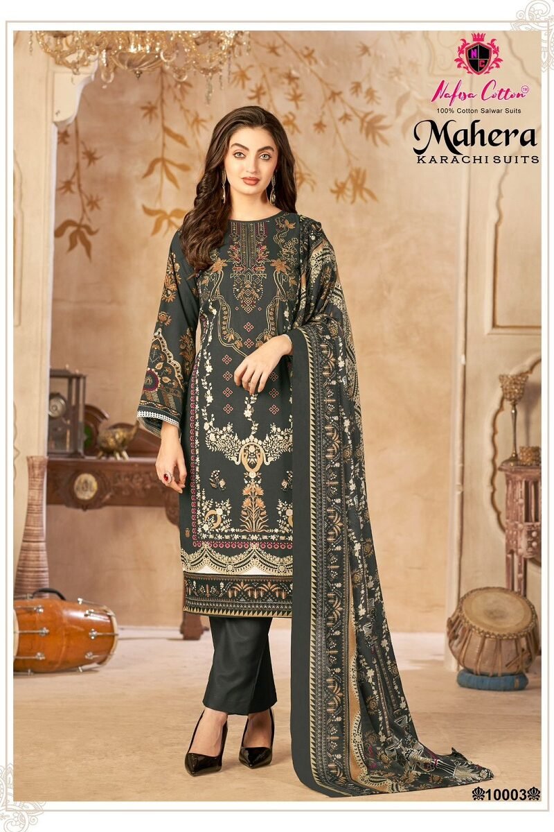 Nafisa Mahera Vol-10 Karachi Dress Material in the UK (4)