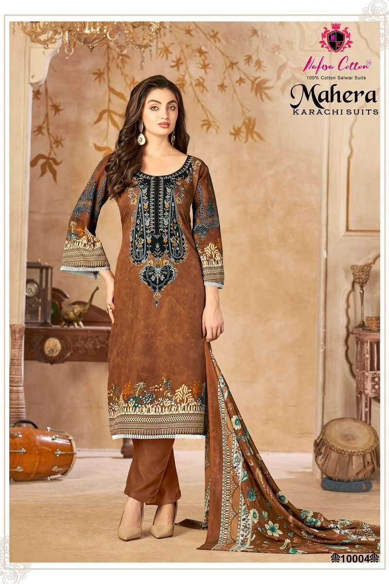 Nafisa Mahera Vol-10 Karachi Dress Material in the UK (4)