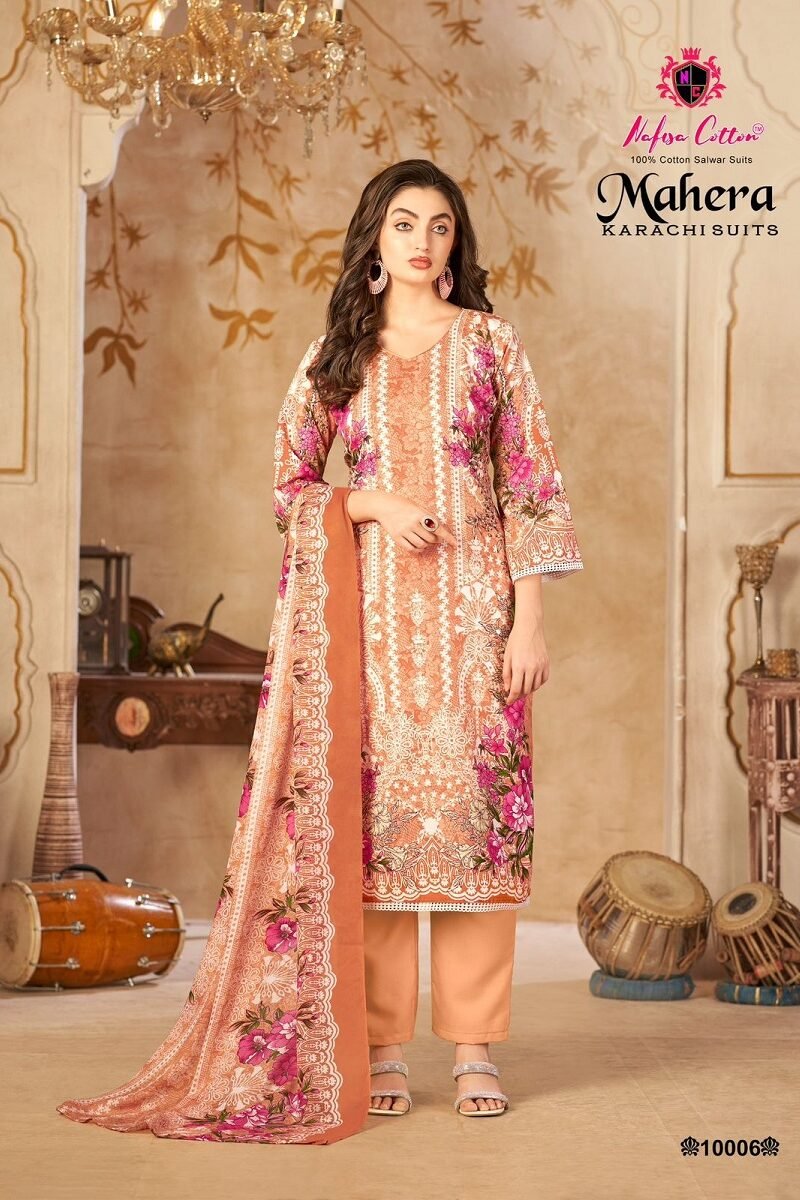 Nafisa Mahera Vol-10 Karachi Dress Material in the UK (7)