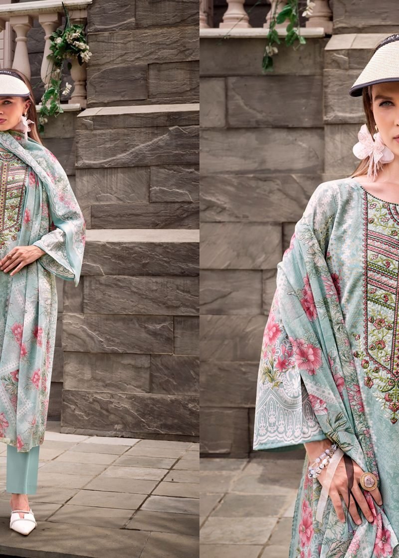 ROMANI AARZU VOL-20 Festive Embroidered Suit (1)
