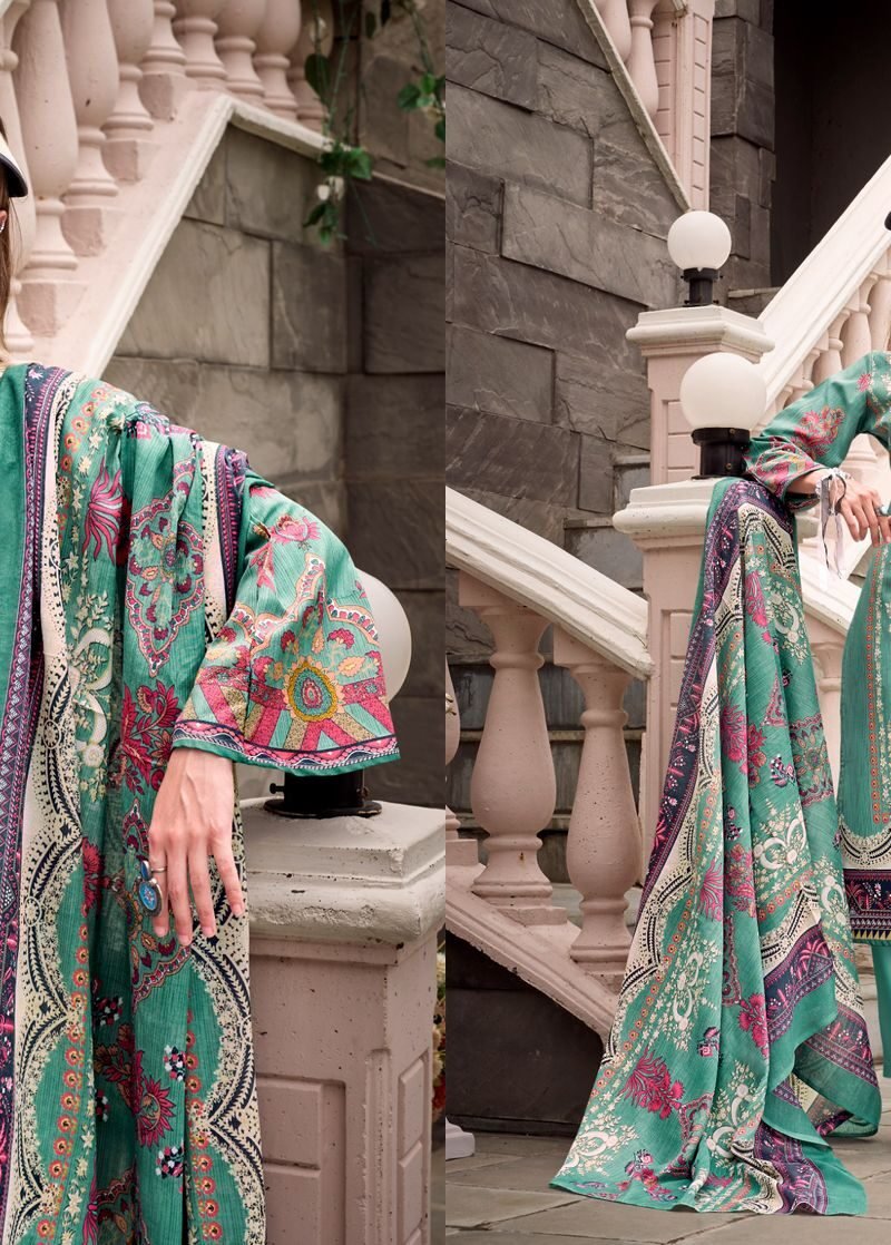 ROMANI AARZU VOL-20 Festive Embroidered Suit (10)