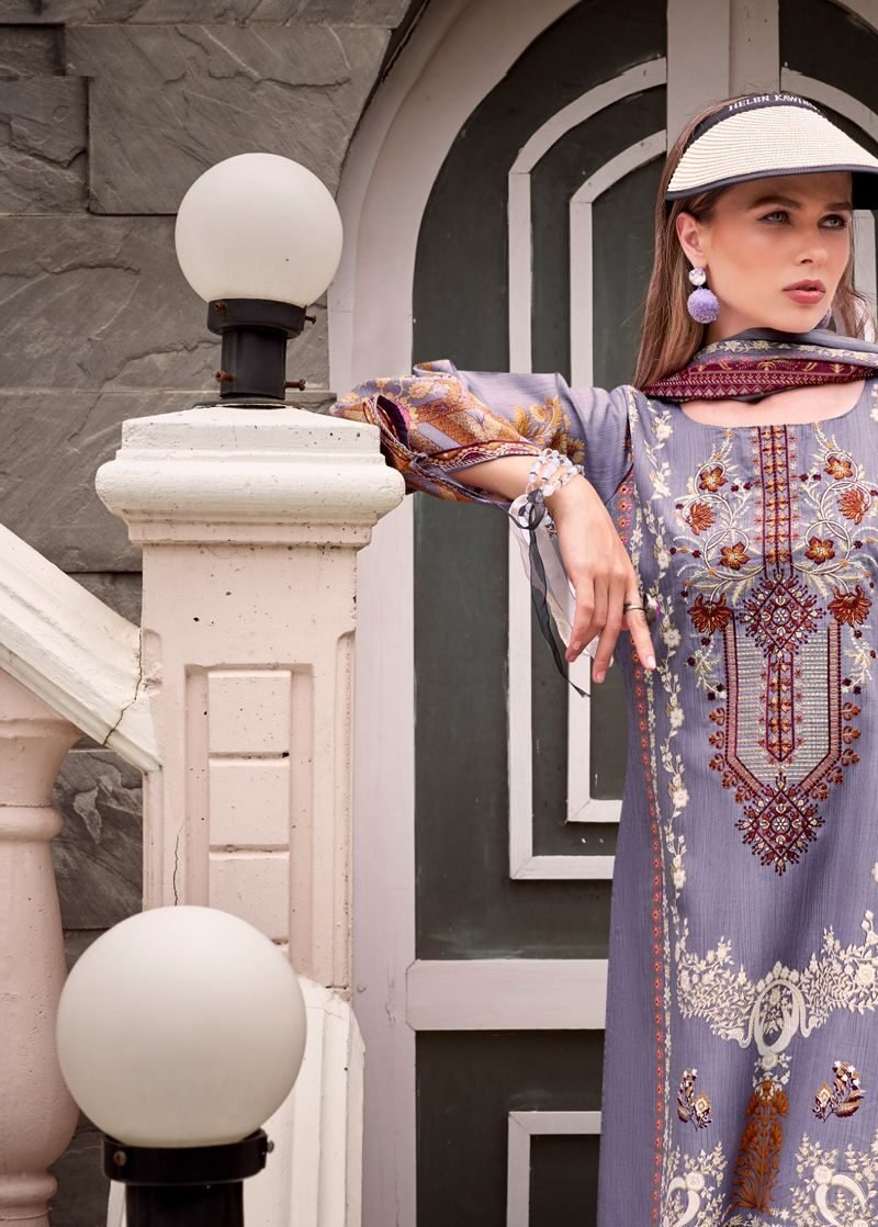 ROMANI AARZU VOL-20 Festive Embroidered Suit (4)