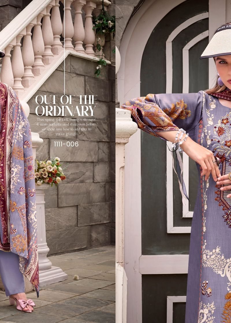 ROMANI AARZU VOL-20 Festive Embroidered Suit (5)