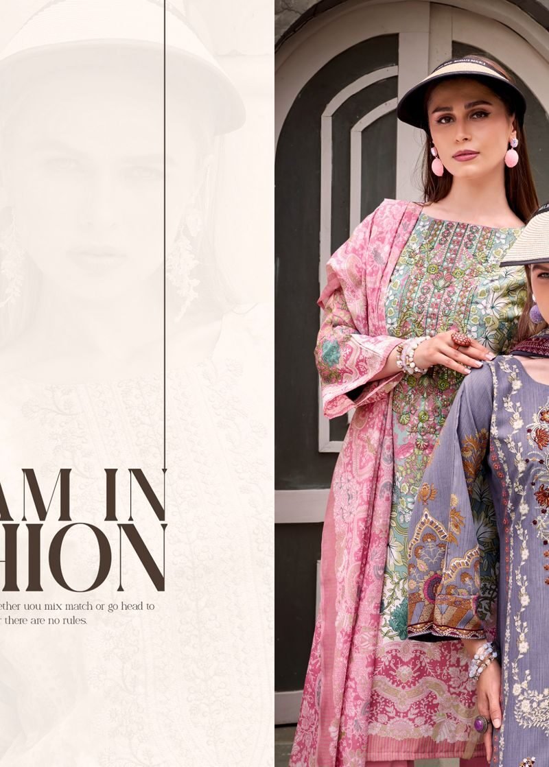 ROMANI AARZU VOL-20 Festive Embroidered Suit (7)