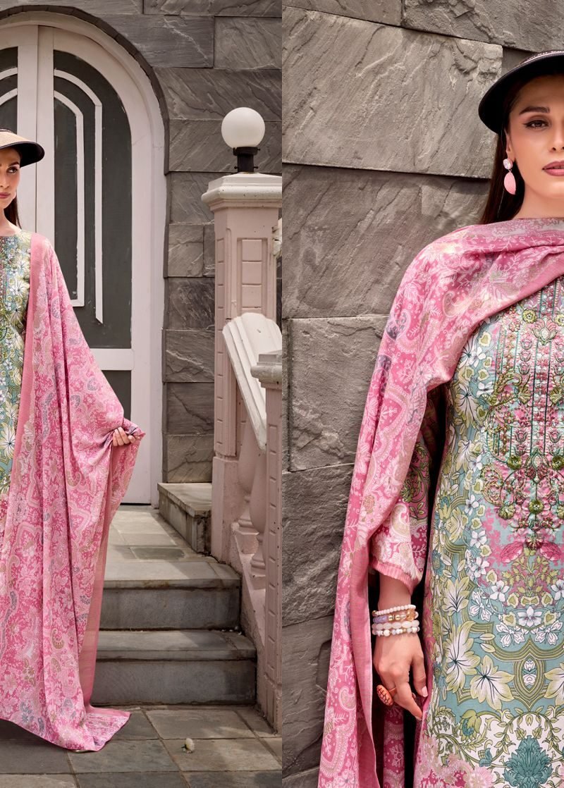 ROMANI AARZU VOL-20 Festive Embroidered Suit (8)
