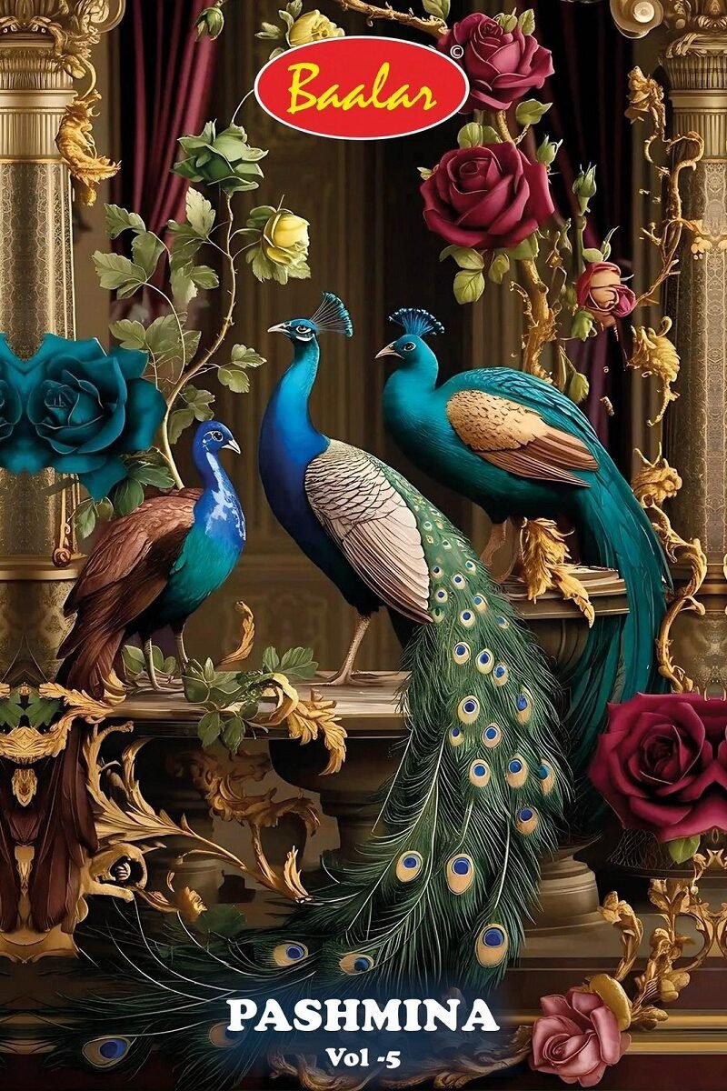 Baalar Pashmina Vol-5 Dress Material Premium Collection