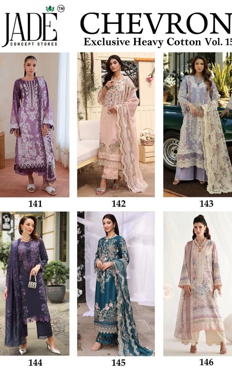 JADE CONCEPT STORES CHEVRON EXCLUSIVE HEAVY COTTON VOL.15 Suits