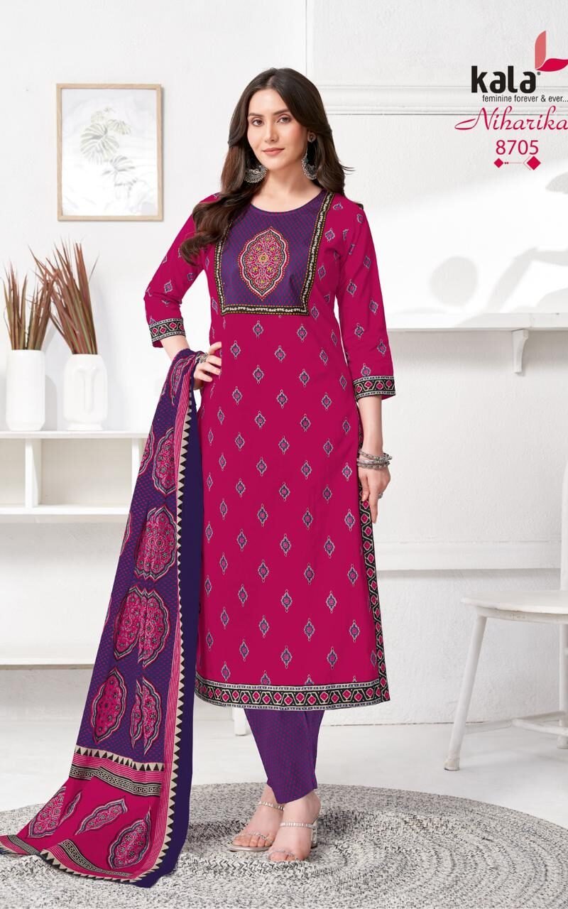 Kala Niharika Vol-5 Dress Material Collection