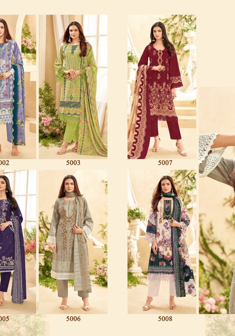 MAYUR CREATION ZULFAT VOL 5 Premium Designer Suit Set