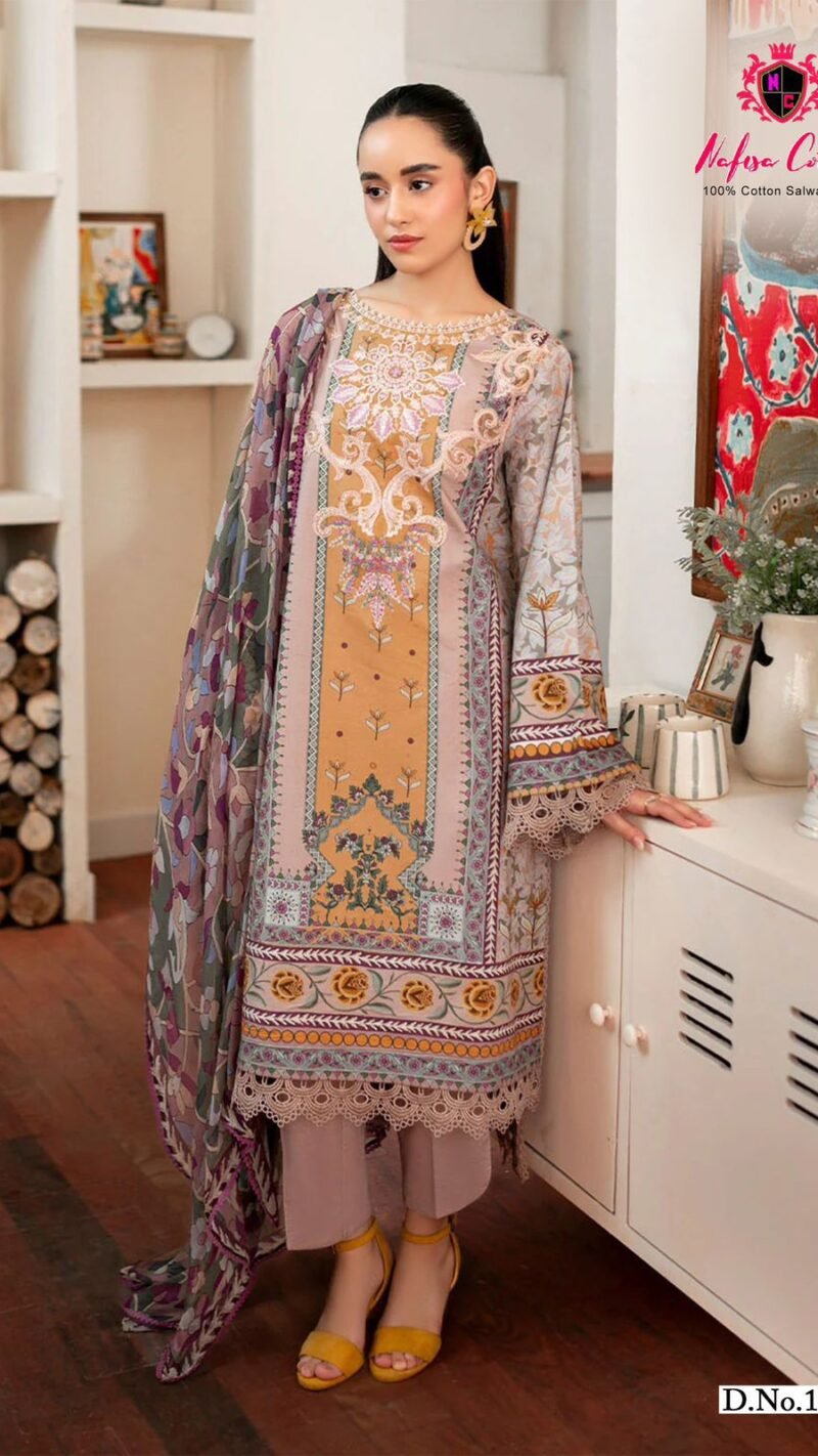 SAHIL DESIGNOR COTTON COLLECTION VOL 15 Premium Dress Material