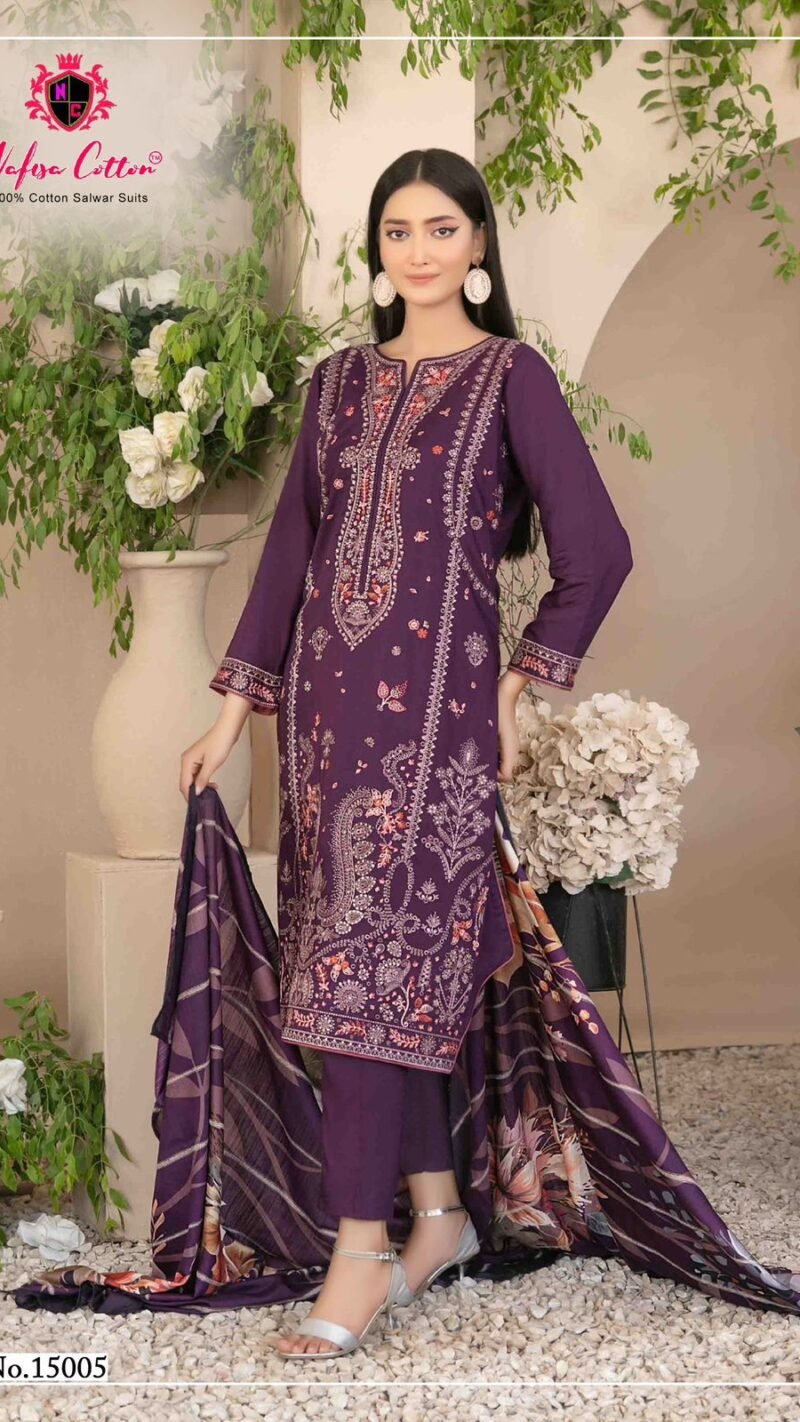 SAHIL DESIGNOR COTTON COLLECTION VOL 15 Premium Dress Material