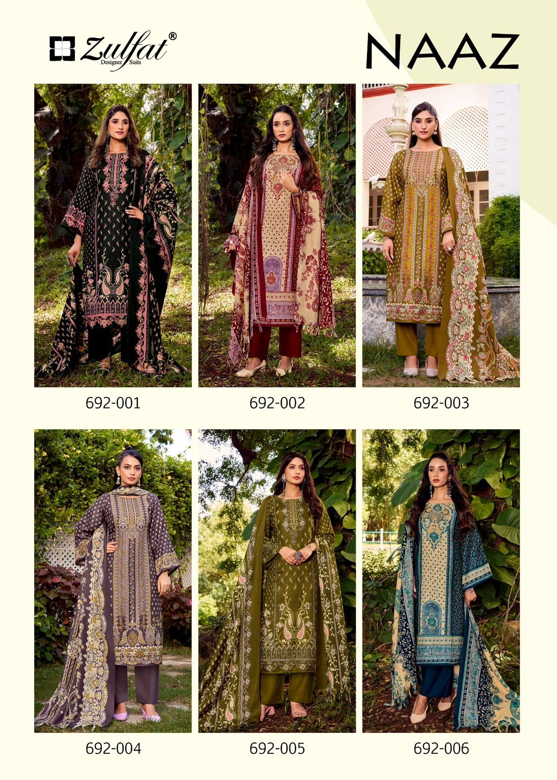 Zulfat Naaz Woollen Pashmina Dress Material Set
